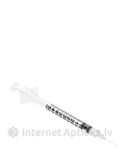 Шприц 0.5ml для инъекций инсулина с защитным механизмом SOL-CARE с иглой (0,33x12.5mm) | internetaptieka.lv