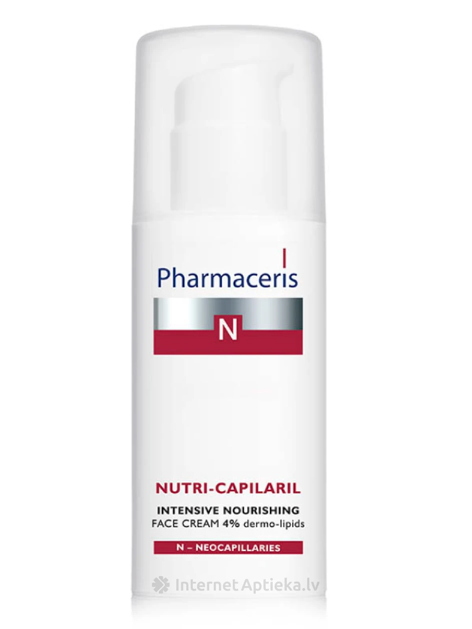 Pharmaceris N-Nutri Capilaril питательный крем для лица, 50 мл | internetaptieka.lv