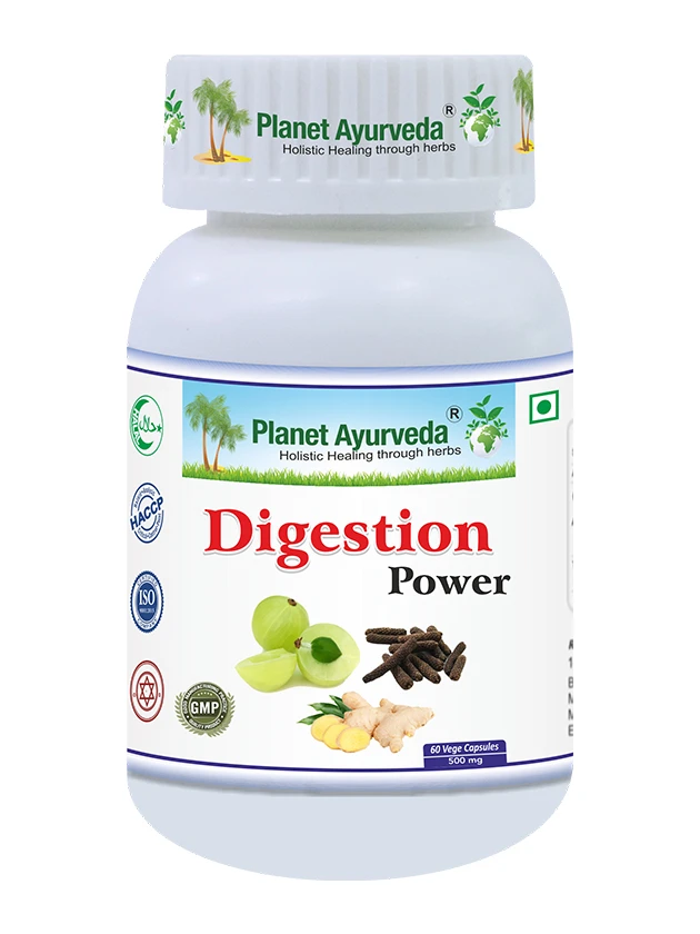 Planet Ayurveda Gremošanas spēks kapsulas, 60 gab.