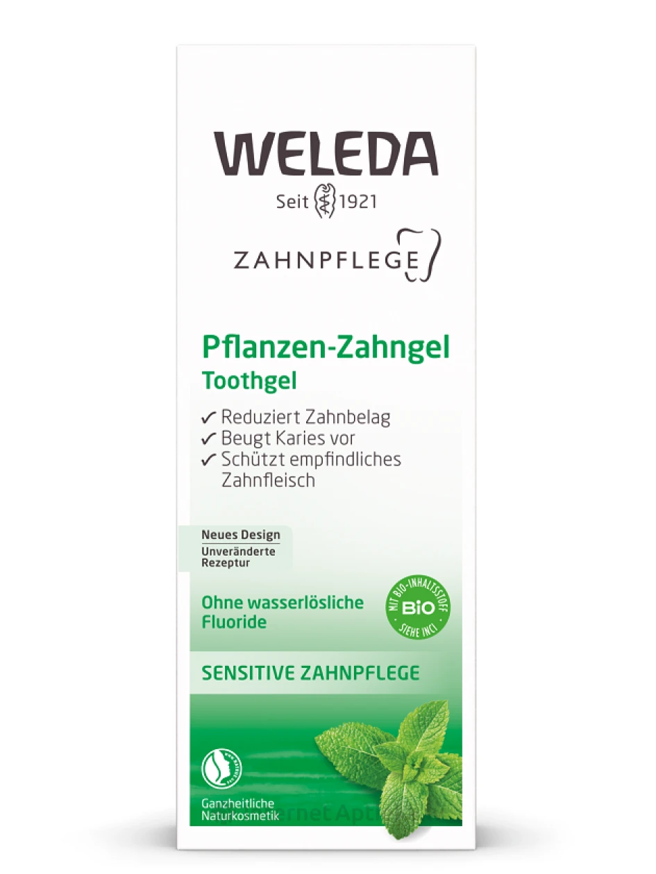 Weleda Atsvaidzinošais ārstniecības augu zobu gels, 75 ml | internetaptieka.lv