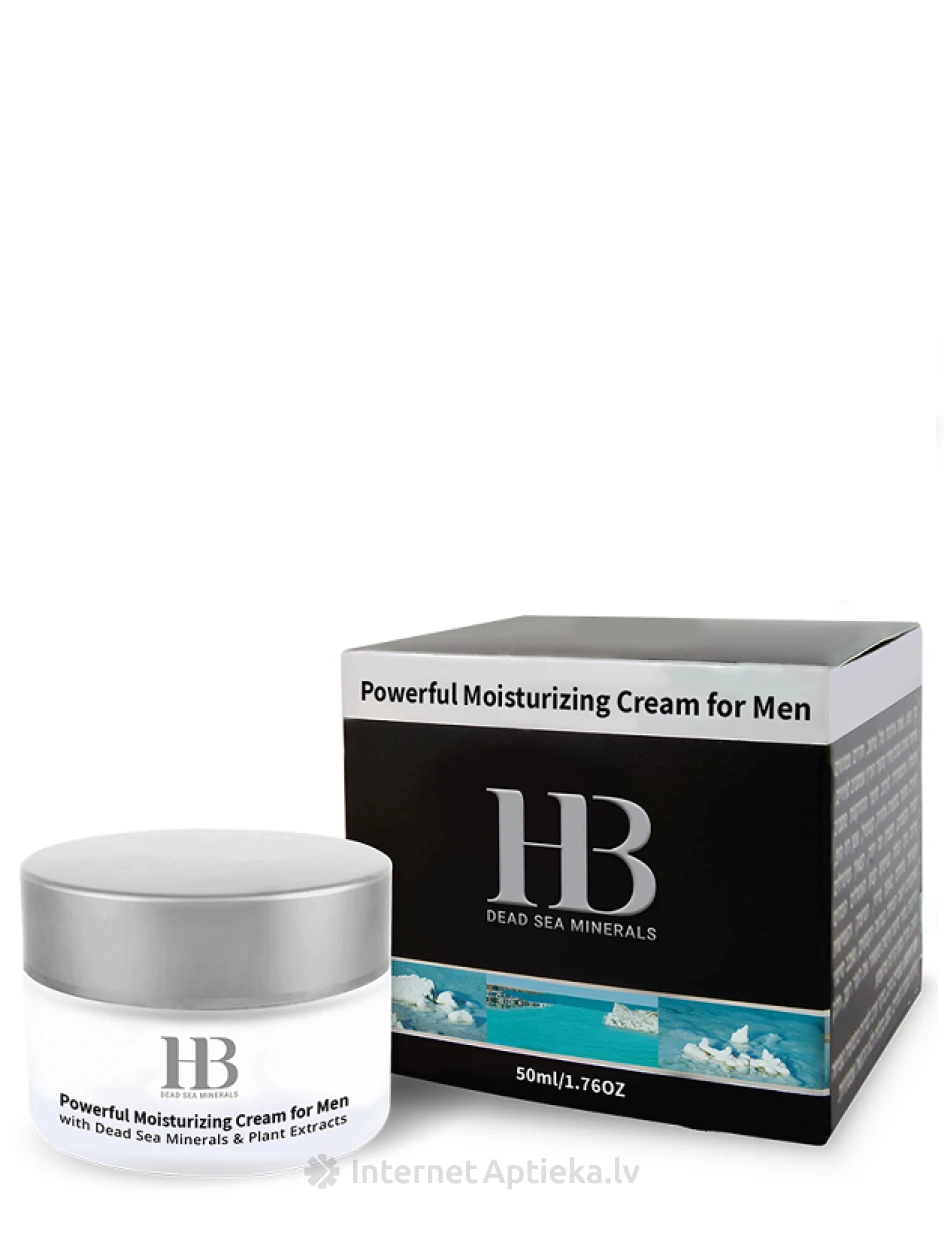 H&B Võimas niisutav kreem meestele, 50 ml | internetaptieka.lv