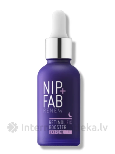 NIP+FAB Retinol Fix Concentrate Booster serums sejai, 30 ml | internetaptieka.lv