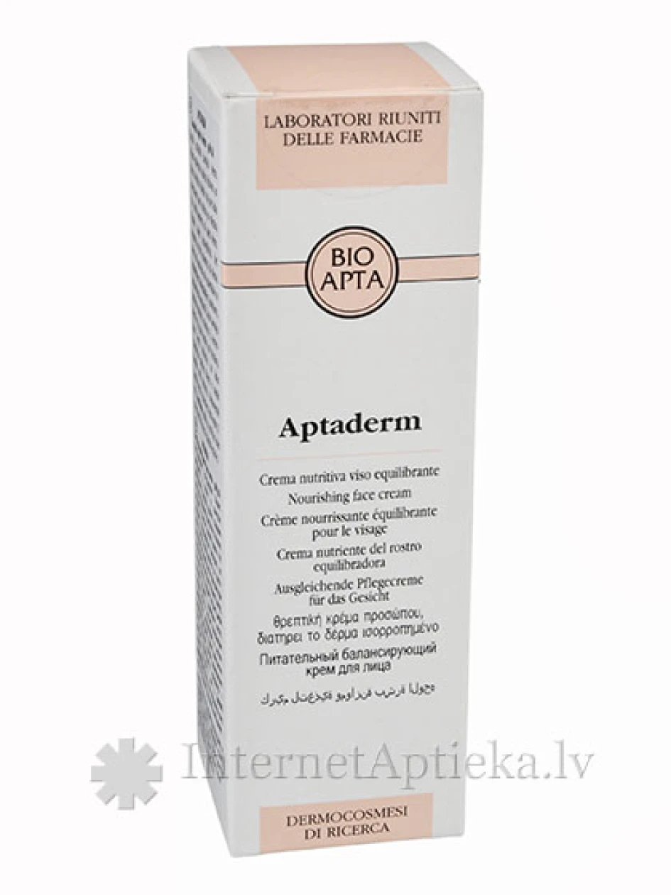 Bioapta Aptaderm barojošs sejas krēms, 50 ml | internetaptieka.lv