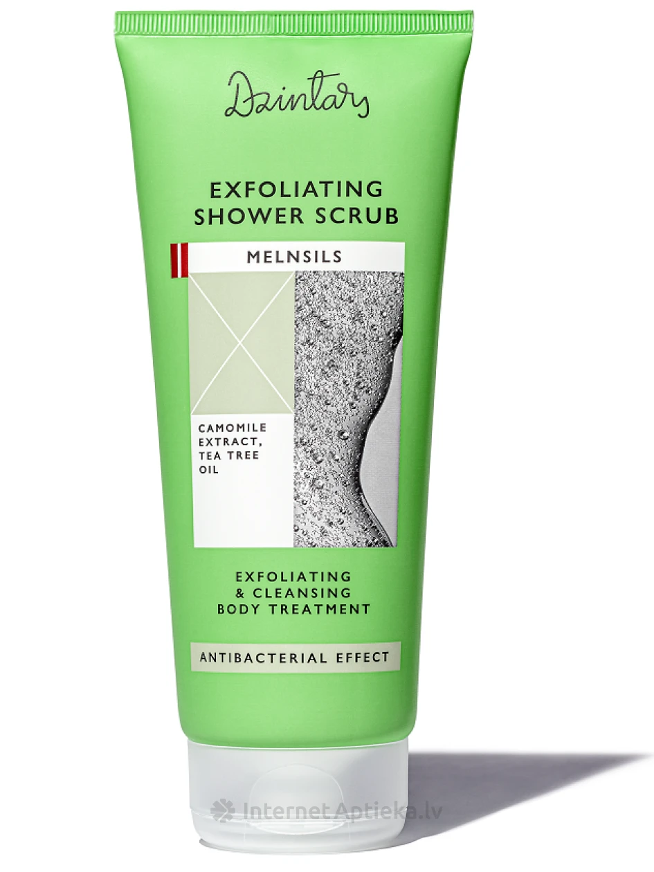 Dzintars Скраб для тела Мелнсилс, 200 мл | internetaptieka.lv