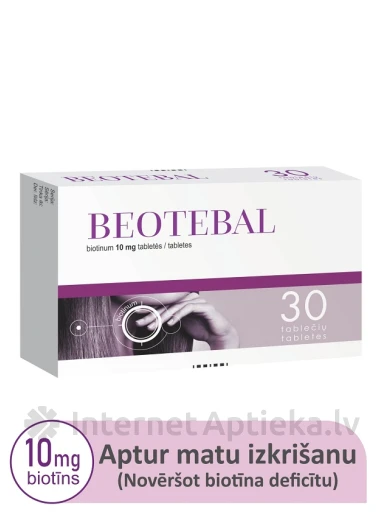 Beotebal 10mg, 30 tabletti | internetaptieka.lv