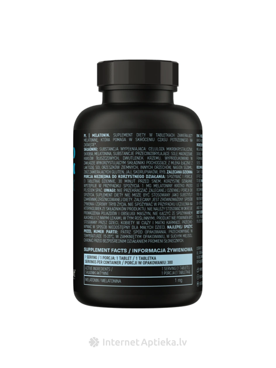 Ostrovit keep sleep melatonin tabletes, 300 gb. | internetaptieka.lv