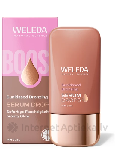 WELEDA bronzējošs serums ar Juzu augļa ekstraktu, 30 ml | internetaptieka.lv