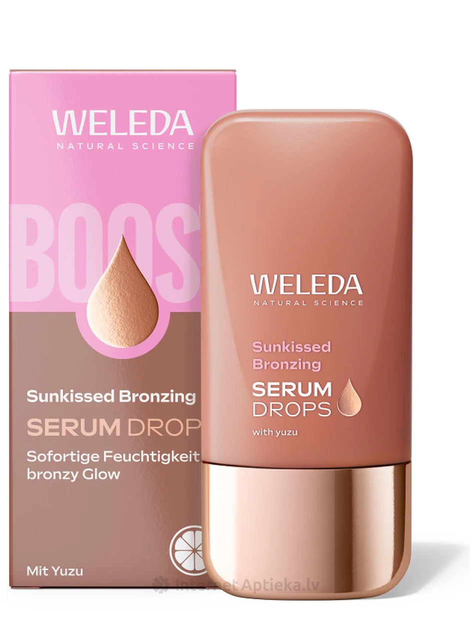 WELEDA bronzējošs serums ar Juzu augļa ekstraktu, 30 ml | internetaptieka.lv
