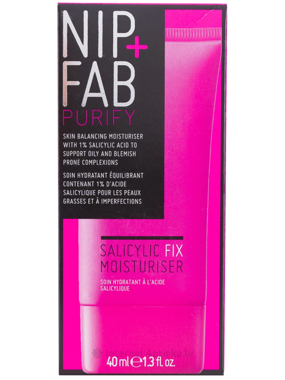 NIP+FAB Salicylic Fix niisutav kreem, 40 ml | internetaptieka.lv