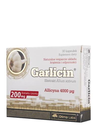 Olimp Labs Garlicin 200 mg ķiploku ekstrakts, 30 kapsulas | internetaptieka.lv