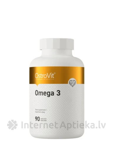 OstroVit Kapsulas Omega3, 90 gb. | internetaptieka.lv