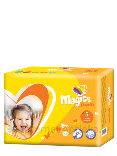 MAGICS Flexidry Junior детские подгузники 11-16 kg, 42 шт. | internetaptieka.lv