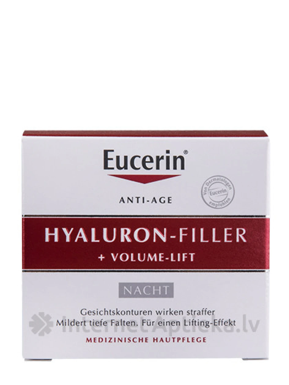 Eucerin Volume Filler pretgrumbu nakts krēms, 50 ml | internetaptieka.lv