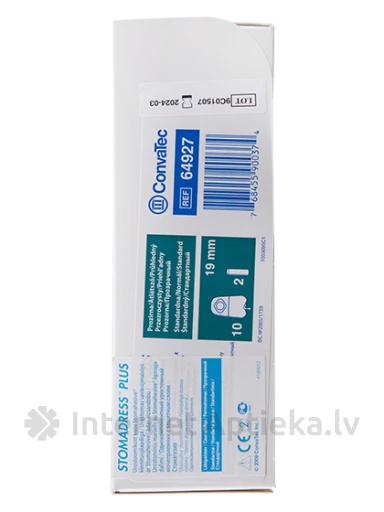 Stomadress Plus viendaļīgi Urostomas maisiņi 19 mm, 10 gb | internetaptieka.lv