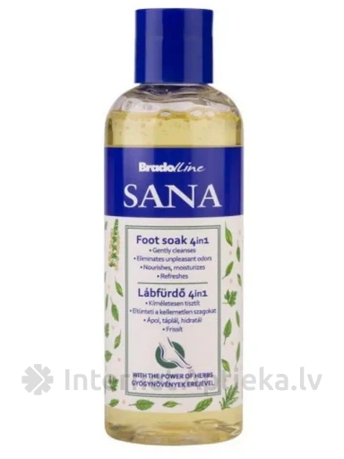 BRADOLINE Sana Kāju vanniņa 4 in 1 Augu spēks, 200 ml | internetaptieka.lv