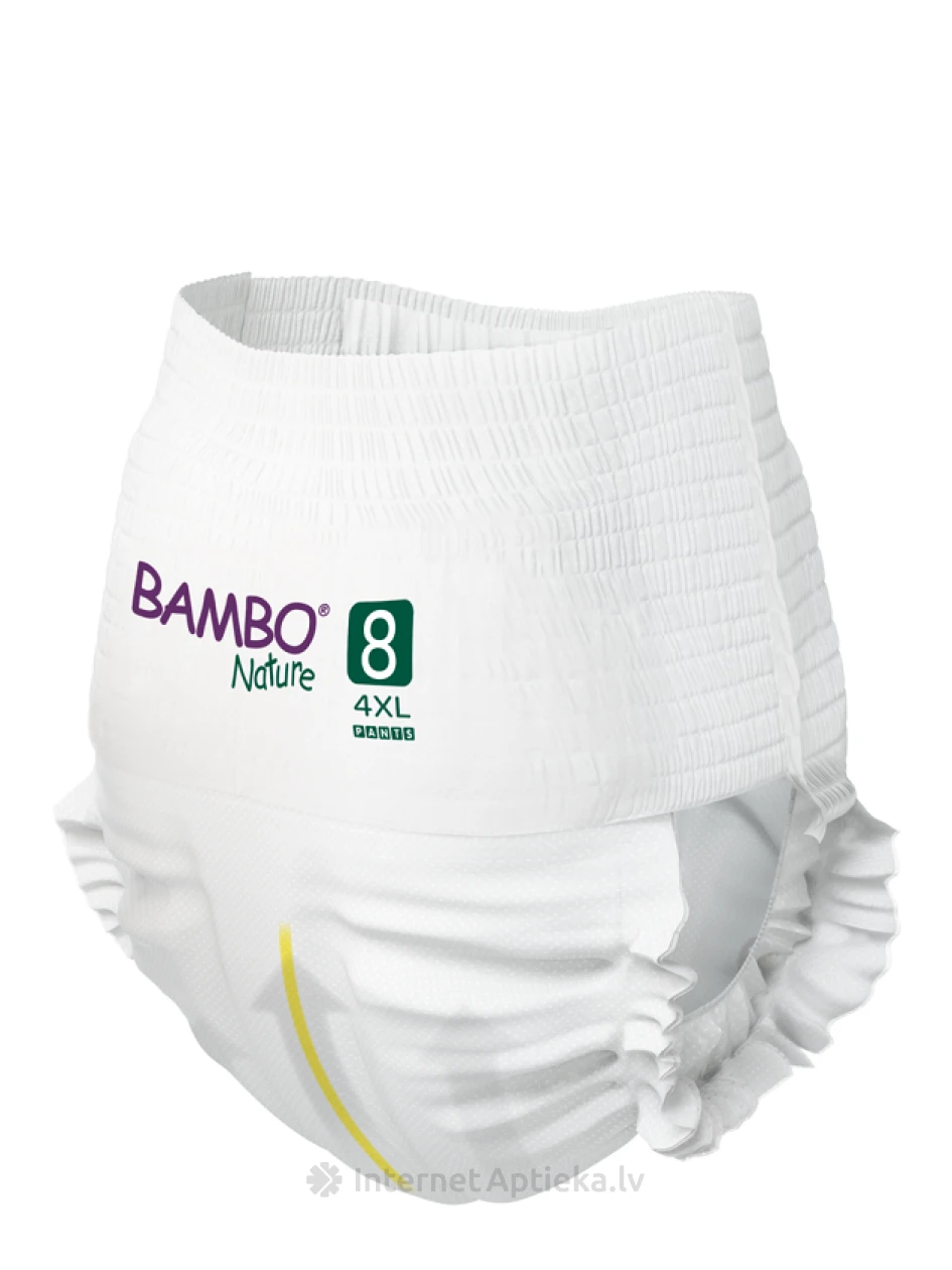 BAMBO NATURE aluspüksid Suurus 8, 19+ kg, 16 tk. | internetaptieka.lv