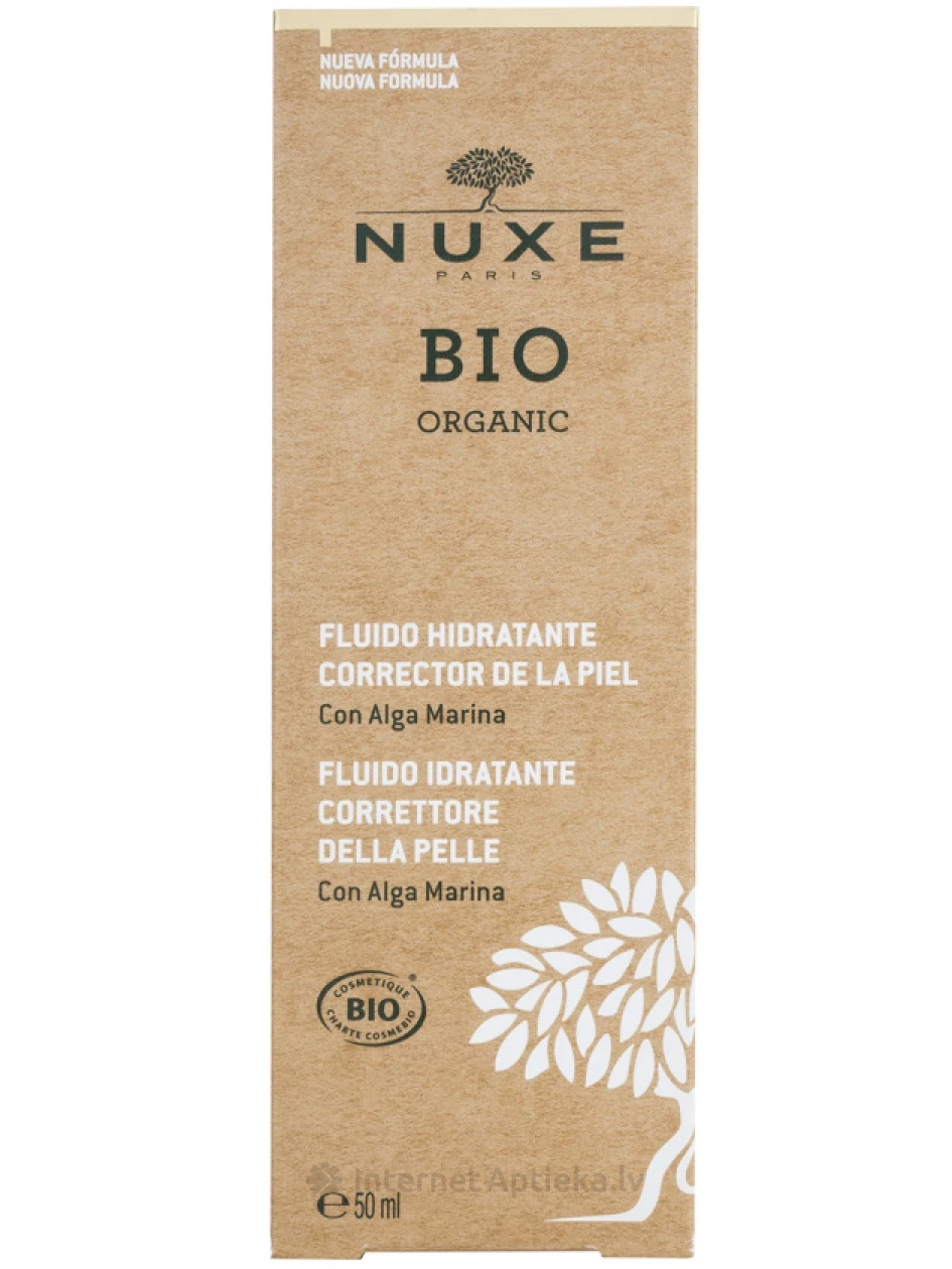 NUXE BIO niisutav vedelik, 50 ml | internetaptieka.lv