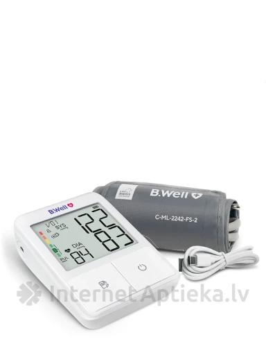 B.Well MED-50 aвтоматический тонометр с технологией 3AVG | internetaptieka.lv
