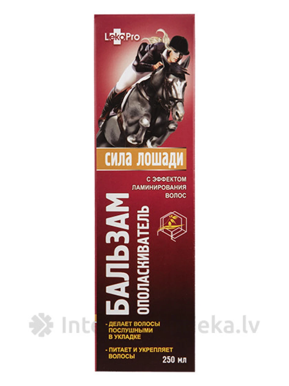Zirgu spēks balzams - skalotājs matiem, 250 ml | internetaptieka.lv