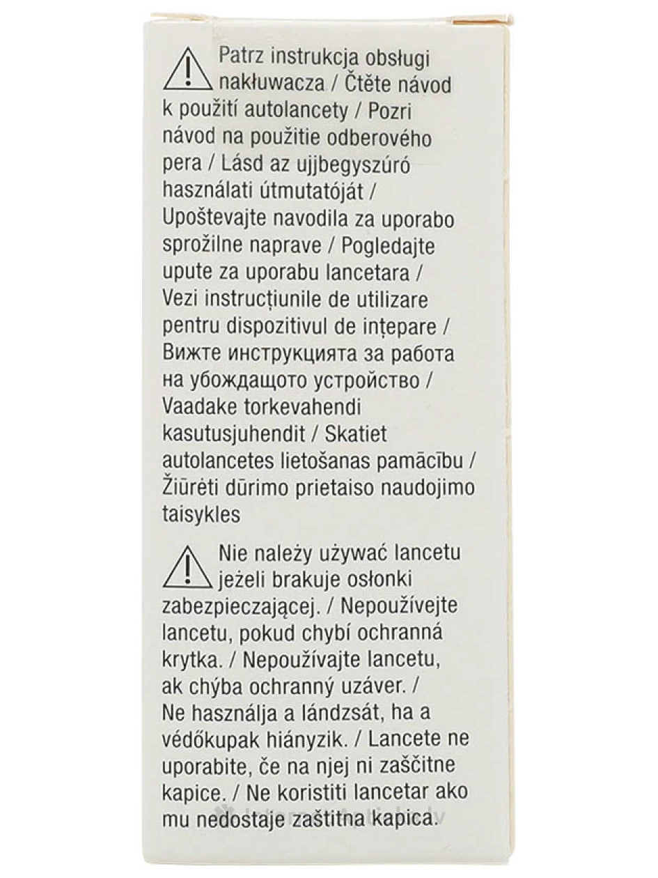 Ланцеты Accu Check, 25 гб. | internetaptieka.lv