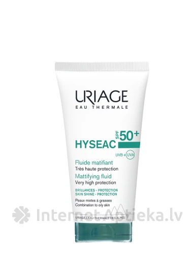 URIAGE Hyseac fluīds SPF50+, 50 ml | internetaptieka.lv