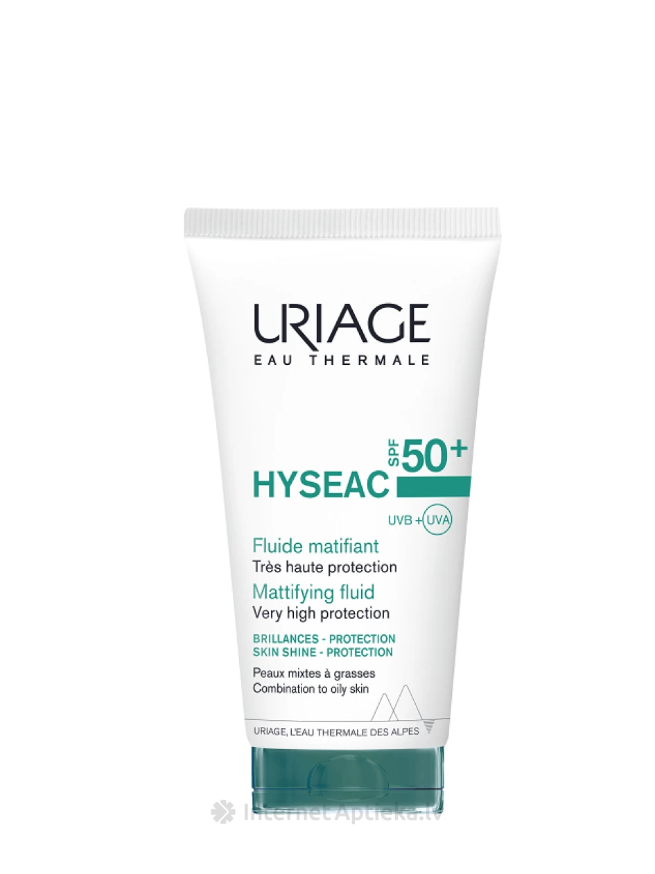URIAGE Hyseac fluīds SPF50+, 50 ml | internetaptieka.lv