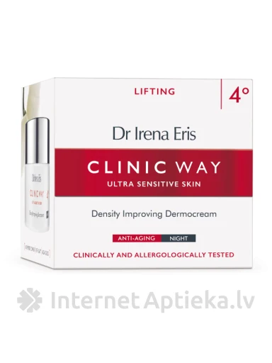 Clinic Way 4 Peptide lifting ночной крем, 50 мл | internetaptieka.lv