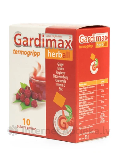 Gardimax Termogripp, 10 пакетиков | internetaptieka.lv