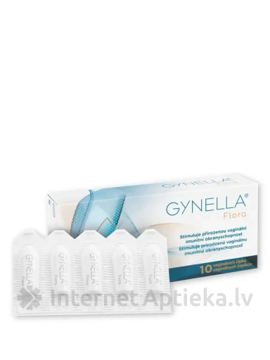 GYNELLA Flora vaginālās svecītes, 10 gb. | internetaptieka.lv