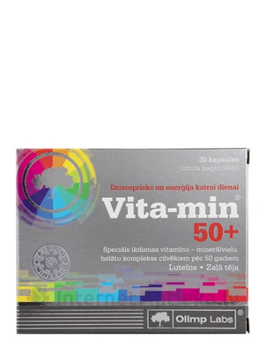 Olimp Labs Vita-Min 50+, 30 kapsulas | internetaptieka.lv