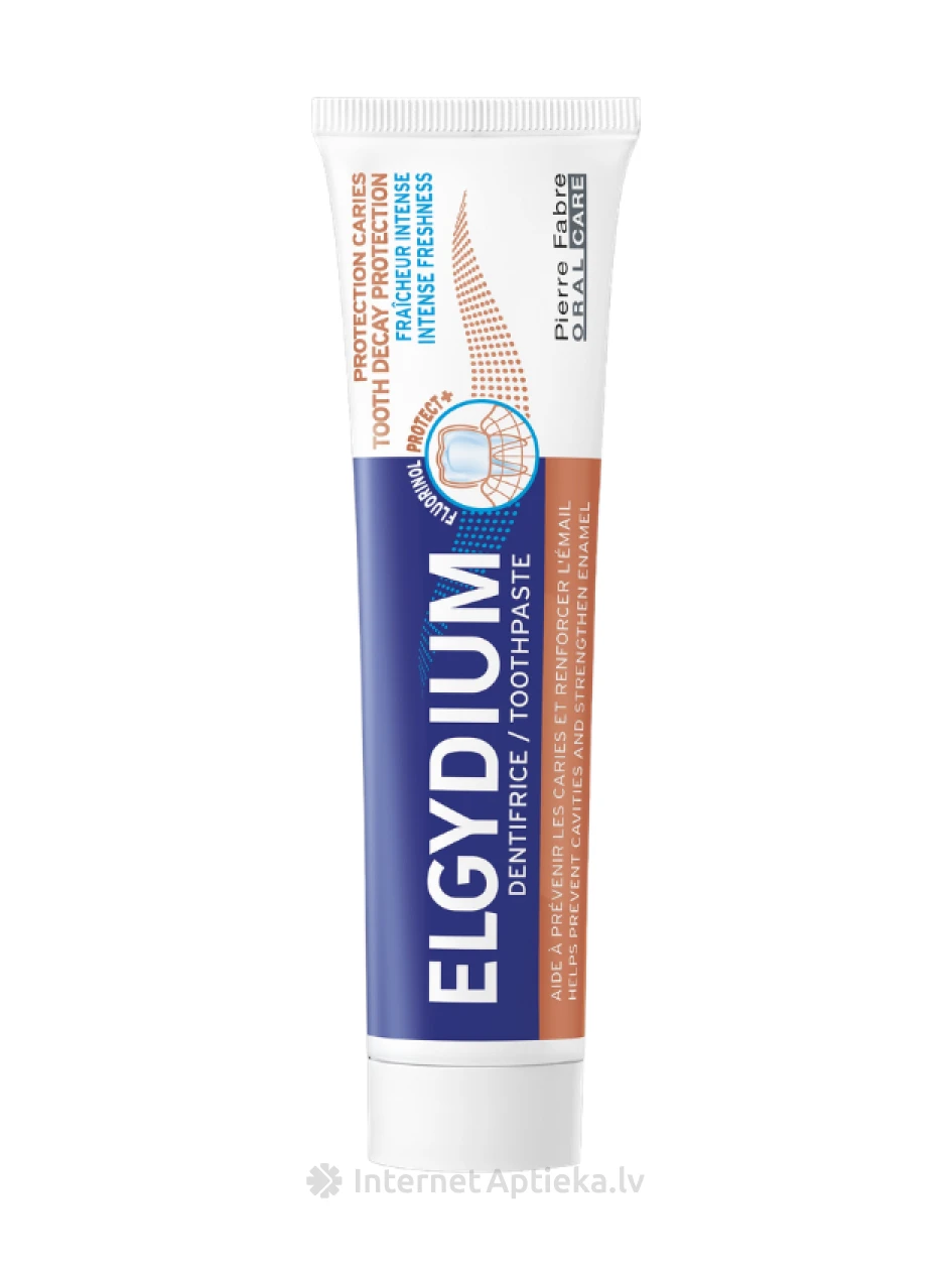 Elgydium Decay Protection zobu pasta kariesa profilaksei no 12 g.v, 75 ml | internetaptieka.lv
