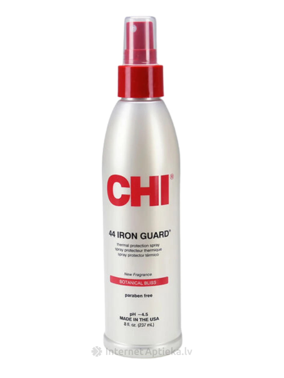 CHI 44 Iron Guard Thermal Protection Spray BOTANICAL BLISS Termo aizsardzība matiem, 237 ml | internetaptieka.lv