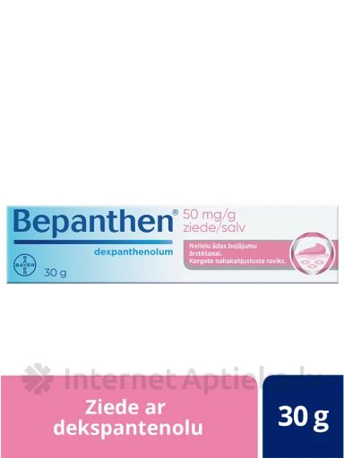 Bepanthen 50 mg/g ziede, 30 g | internetaptieka.lv
