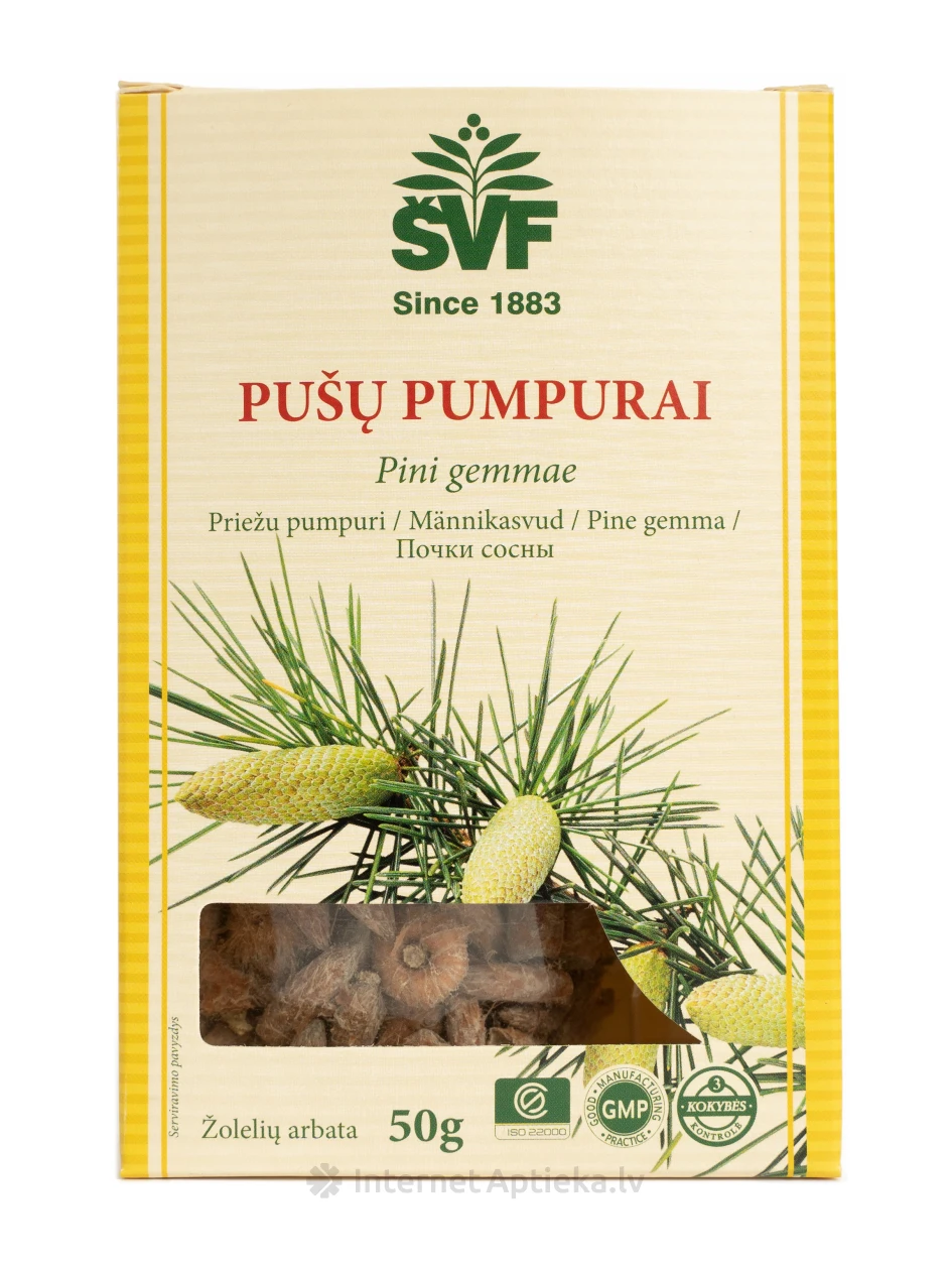Priežu pumpuru tēja, 50 g | internetaptieka.lv