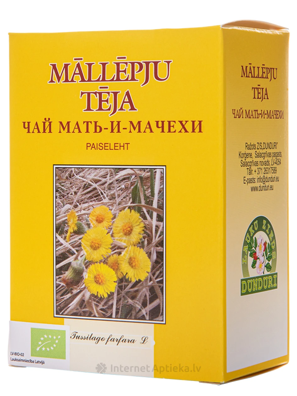 Dunduri Māllēpju tēja, 25 g | internetaptieka.lv