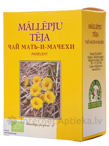Dunduri Māllēpju tēja, 25 g | internetaptieka.lv