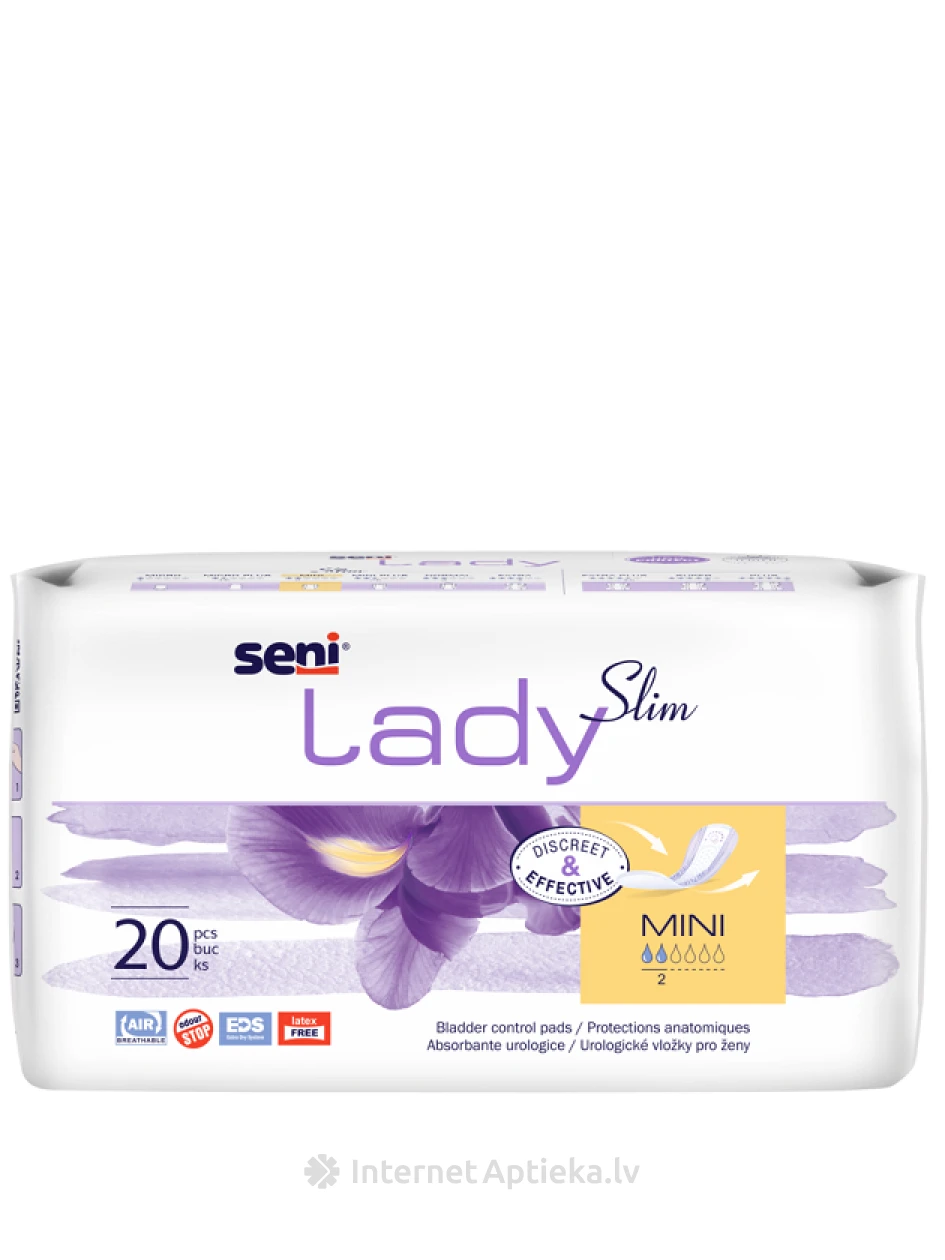 Seni Lady slim mini, 20 gb. | internetaptieka.lv