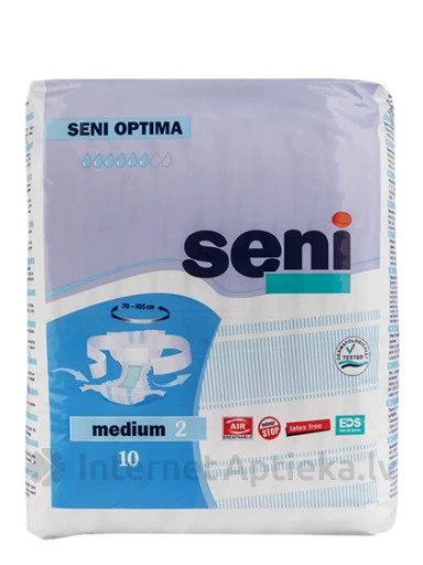 Seni Optima Medium autiņbiksītes, 10 gb. | internetaptieka.lv