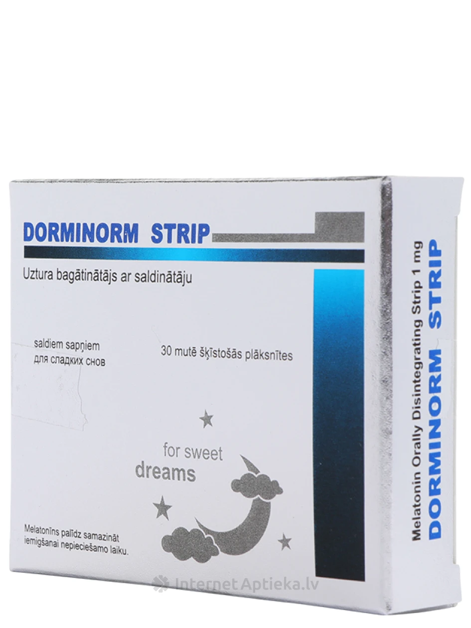Dorminorm riba 1 mg, 30 plaati | internetaptieka.lv