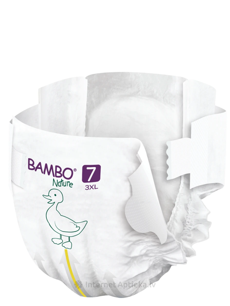 BAMBO NATURE mähkmed suurus 7, 18+ kg, 40 tk. | internetaptieka.lv