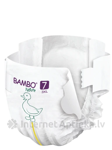 BAMBO NATURE mähkmed suurus 7, 18+ kg, 40 tk. | internetaptieka.lv