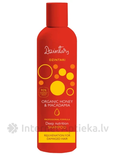 Dzintars Dziļi barojošs šampūns Dzintari, 300 ml | internetaptieka.lv