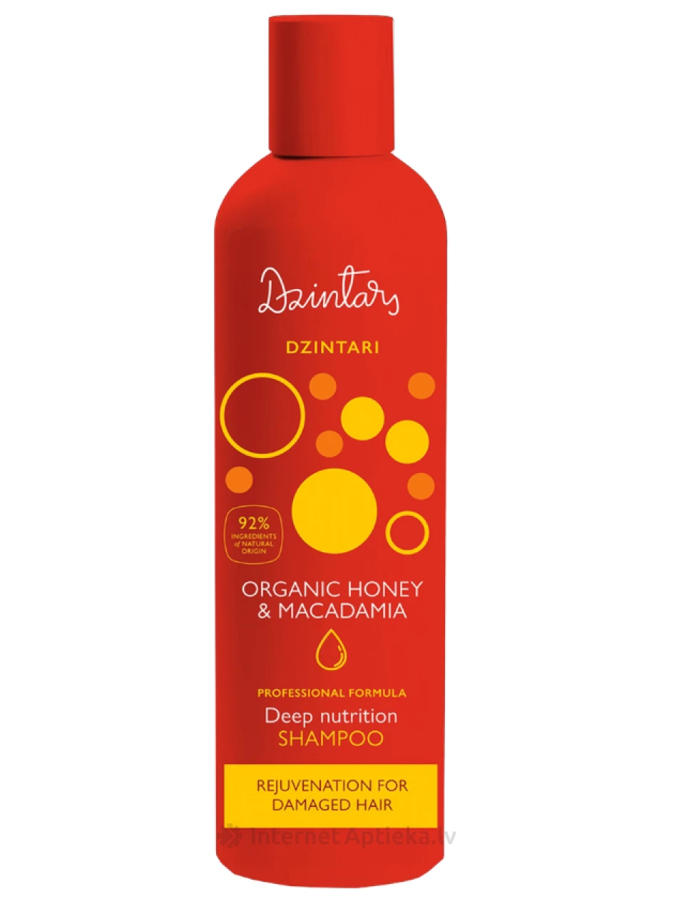 Dzintars Dziļi barojošs šampūns Dzintari, 300 ml | internetaptieka.lv