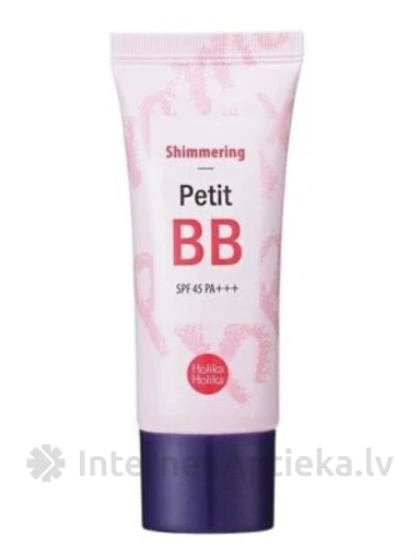 Holika Holika Shimmering Petit BB крем для лица (SPF45), 30 мл | internetaptieka.lv
