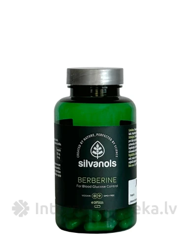 Silvanols Berberine, 90 kapsulas | internetaptieka.lv