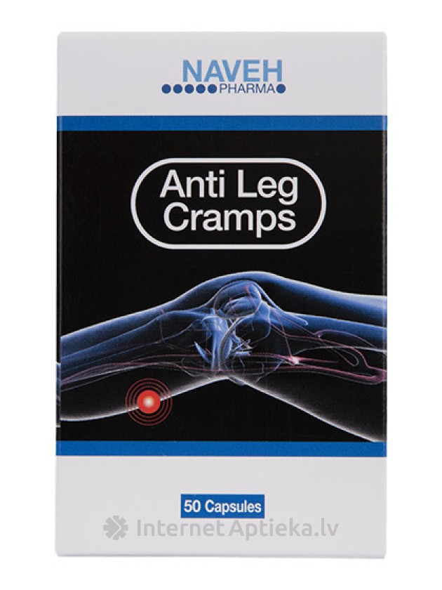 Naveh Anti Leg Cramps 50 Kapsulas Internetaptieka Lv
