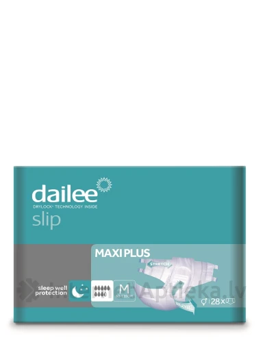 Dailee Slip maxi plus M autiņbiksītes, 28 gb. | internetaptieka.lv