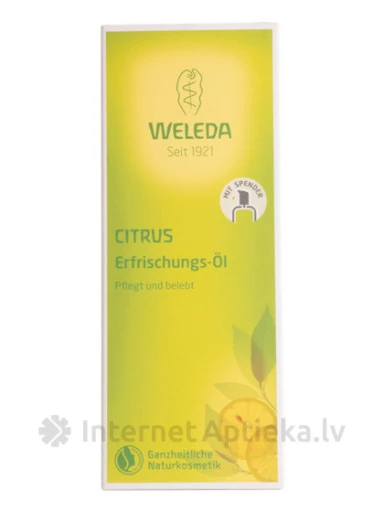 Weleda õli Citrus pumbaga, 100 ml | internetaptieka.lv