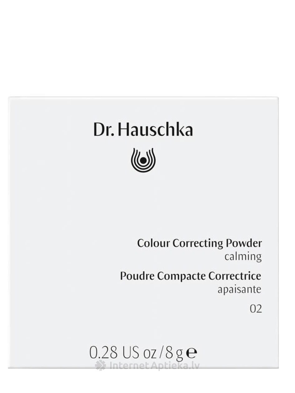 Dr. Hauschka sejas toni koriģējošais pūderis 02 calming, 8 g | internetaptieka.lv