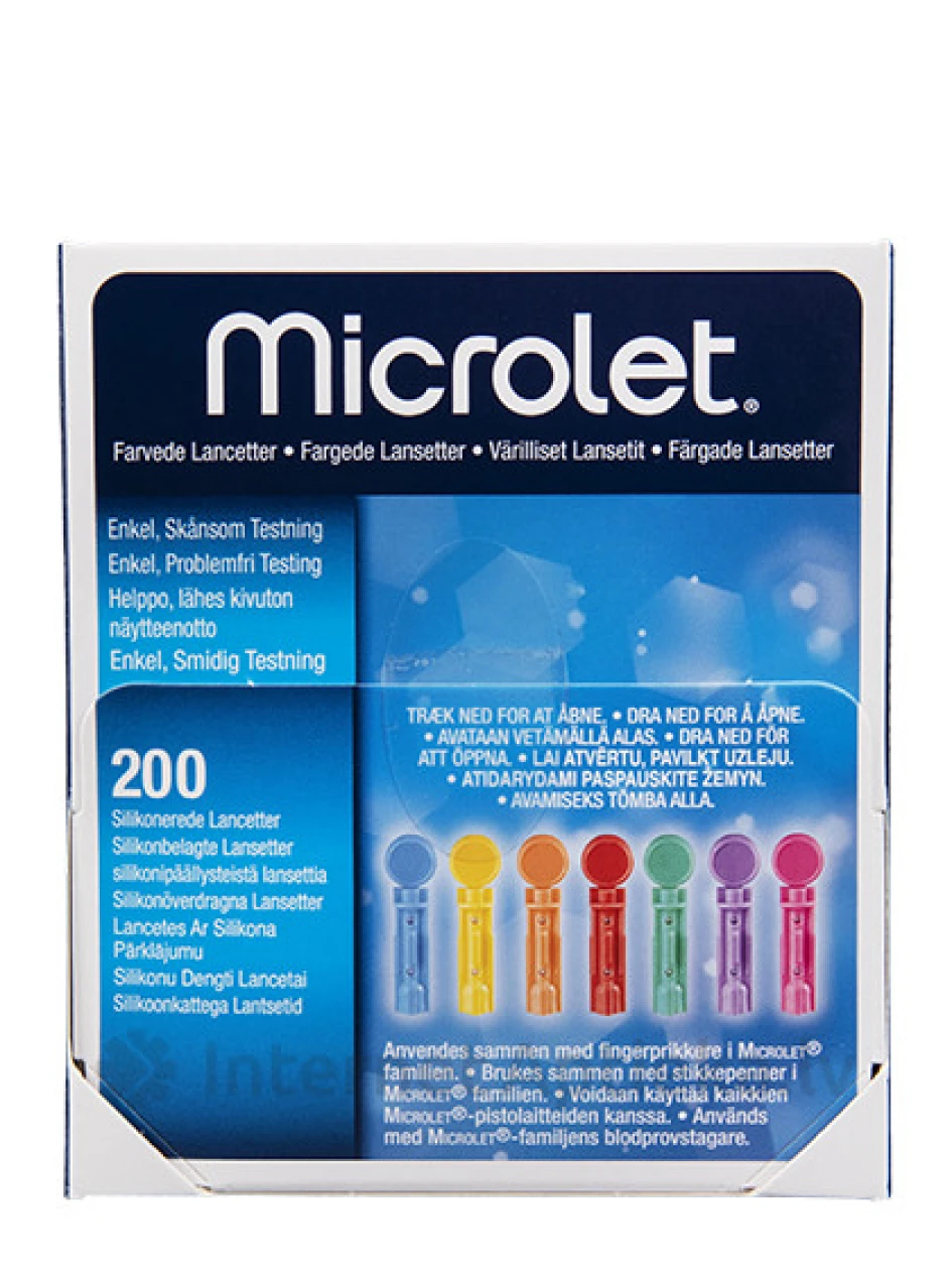 Microlet Lancetes, 200 gb. | internetaptieka.lv